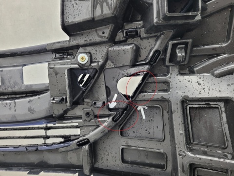 Zderzak przód przedni Mercedes V Klasa W447 447 Vito Lift 24-