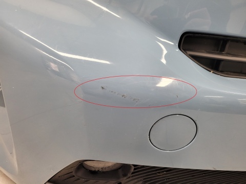 Zderzak przód przedni Citroen C3 E-C3 IV 4 24- / + halogeny + wiązka