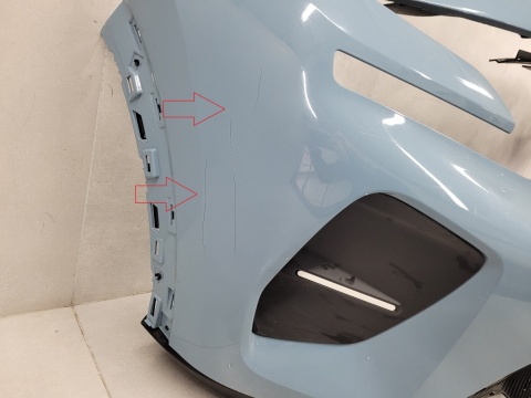 Zderzak przód przedni Citroen C3 E-C3 IV 4 24- / + halogeny + wiązka