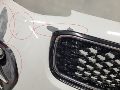Zderzak przód przedni Kia Sportage 4 IV 15-18