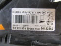 LAMPA PRZÓD PEUGEOT 208 I LIFT ZWYKŁA SOCZEWKA + LED 15-19 LH 9822690480