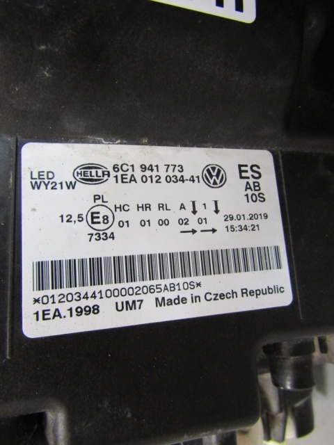 LAMPA PRZÓD VOLKSWAGEN POLO V 6C LIFT LED 14-17 LH LEWA 6C1941773