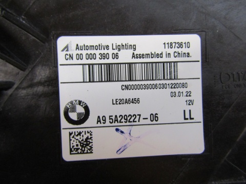 LAMPA PRZÓD BMW X3 G01 X4 G02 LIFT LCI FULL LED 21-24 LH LEWA 5A29227-06