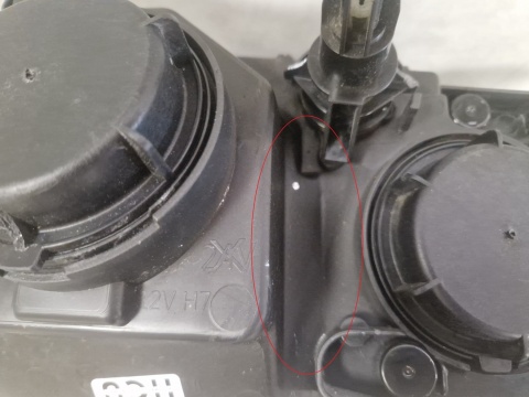 LAMPA PRZÓD DACIA SPRING ZWYKŁA LEWA LH 21-24 260607303R