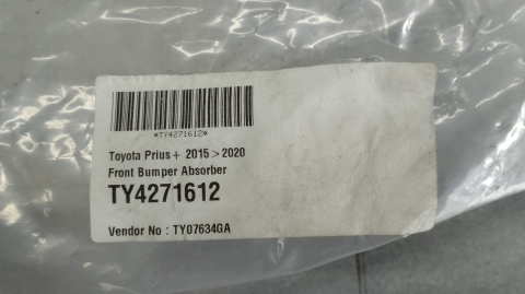Absorber Amortyzator zderzaka przedniego Toyota Prius+ 2015-2020 TY4271612