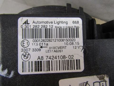 LAMPA PRZÓD BMW 4 F32 F33 F36 KSENON SKRĘTNY 13-17 RH PRAWA 7424108