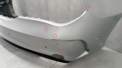 Zderzak przód przedni Mercedes CLA W117 AMG LIFT 17-19