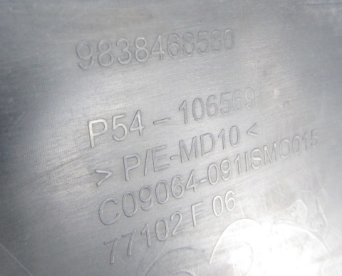Zderzak tył tylny Peugeot 408 II 2 P54 22-