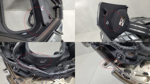 Grill atrapa zderzaka przód Genesis GV70 ELECTRIFIED 2022->