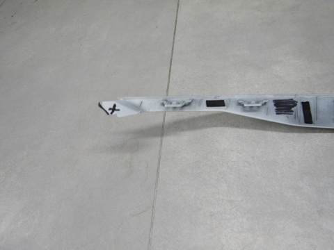 LISTWA LAMPY LEWA LH PRZÓD NISSAN QASHQAI III J12 LIFT 24-