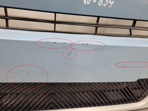 Zderzak przód przedni Citroen C3 E-C3 24- / + osłona + wzmocnienie