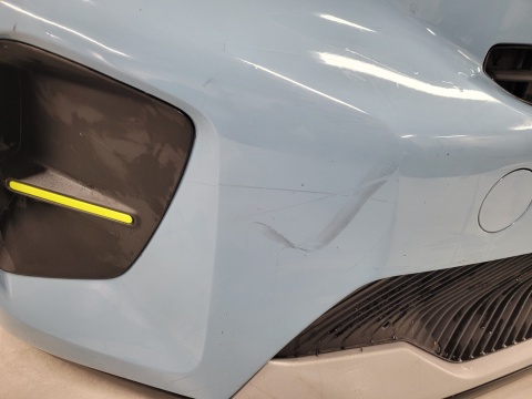 Zderzak przód przedni Citroen C3 E-C3 24- / + osłona + wzmocnienie