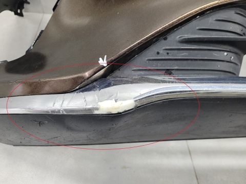 Zderzak przód przedni Mercedes EQS X296 21-