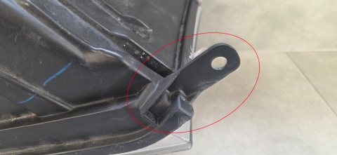 LAMPA PRZÓD DODGE RAM 1500 ZWYKŁA SOCEWKA LEWA LH 10-15