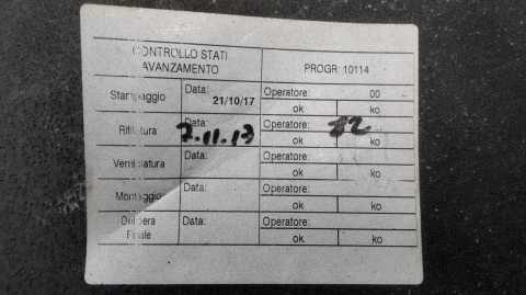 Spoiler dokładka tył tylna MASERATI GRANTURISMO SPORT 17- / 89177800