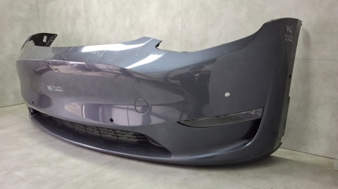 Zderzak przód przedni Tesla MODEL Y 20- / + osłona + 2 LEDy