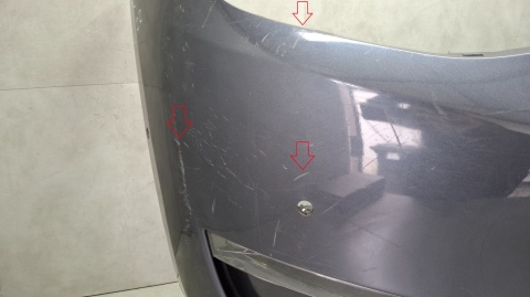 Zderzak przód przedni Tesla MODEL Y 20- / + osłona + 2 LEDy