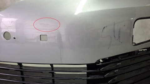 Zderzak przód przedni Toyota Auris 2 II Lift 15-18 / + osłona