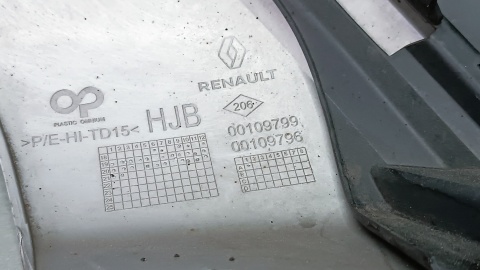 Zderzak tył tylny Renault Captur II 2 19-24 / + LAMPA