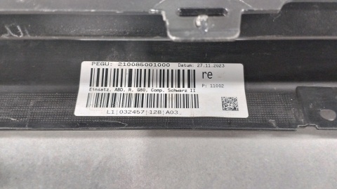 Listwa progowa prawa BMW G80 M3 20 M-3 51778084408