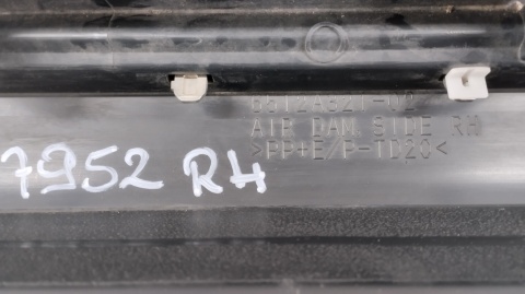 Listwa progowa prawa Mitsubishi Outlander 3 Lift 15-19