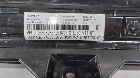 Listwa progowa ślizg mocowanie lewy BMW i4 G26 M Pakiet 20-