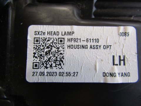 Lampa przód Hyundai Kona 2 II FULL LED 22- LH LEWA 92101HF100