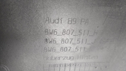 ZDERZAK TYŁ AUDI A5 8W6 COUPE S-LINE LIFT 20-24