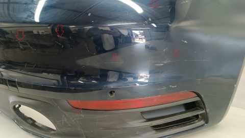 Zderzak tył tylny Porsche 911 CARRERA S 992 18- /+ ślizgi + wloty powietrza