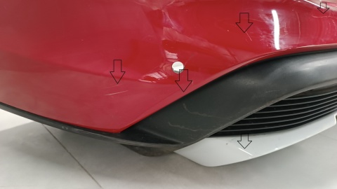 Zderzak tył tylny Porsche Taycan 9J1 19-24