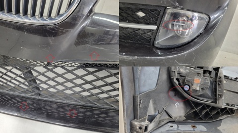Zderzak przód przedni BMW 5 F10 F11 10-13