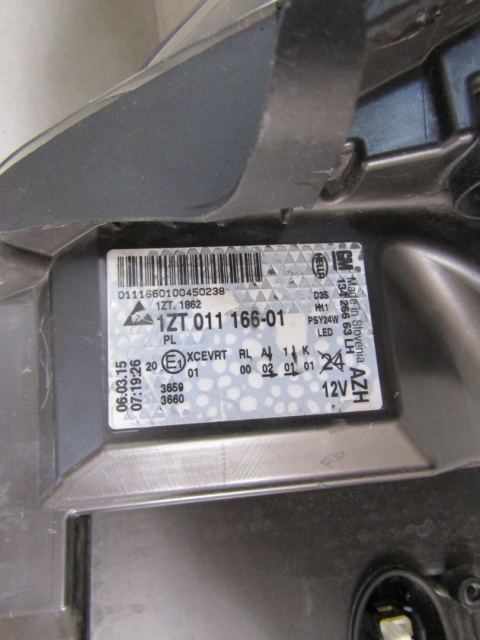 LAMPA PRZÓD OPEL INSIGNIA A LIFT KSENON SKRĘTNY LH LEWA 13-17 1ZT011166-01