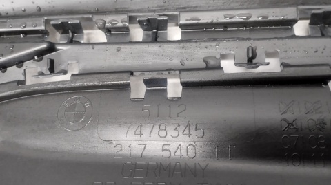 Zderzak tył tylny BMW 7 G11 G12 LCI LIFT 18-22 / "SUROWY"