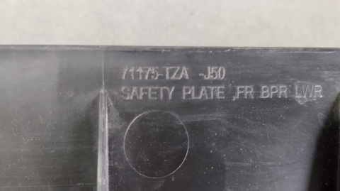 Osłona płyta podłoga pod zderzak przód HONDA JAZZ V 2021- 71175-TZA-J50