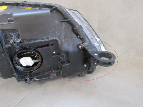 LAMPA PRZÓD SKODA OCTAVIA 3 III KSENON SKRĘTNY 12-16 LH LEWA
