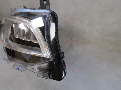 LAMPA PRZÓD MERCEDES SPRINTER W910 W907 LED 18- RH A9109068200