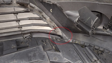 Zderzak przód przedni Renault Kangoo Express VAN 21-