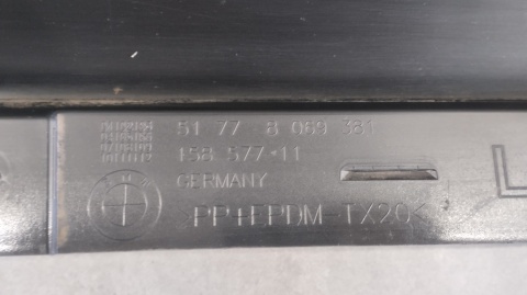 Listwa progowa lewa BMW 3 G20 G21 M Pakiet 18- sedan kombi