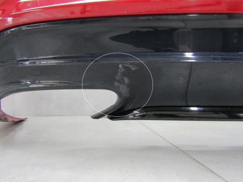 Zderzak tył tylny Mercedes CLA W117 AMG LIFT 17-19