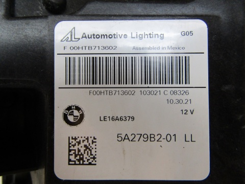 Lampa przód BMW X5 G05 X6 G06 LASER SHADOW LINE 18-23 RH 5A279B2
