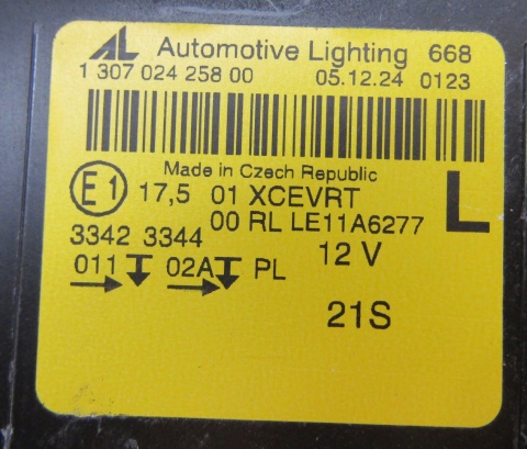 LAMPA PRZÓD SKODA OCTAVIA 3 III KSENON SKRĘTNY 12-16 LH LEWA
