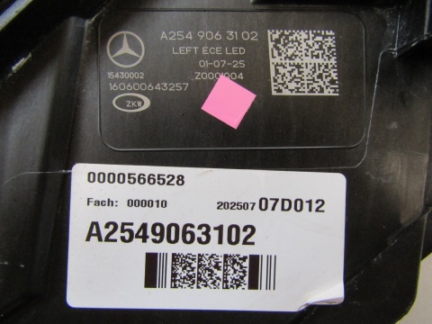 LAMPA PRZÓD MERCEDES GLC 2 W254 FULL LED DIGITAL LIGHT 22- LH A2549063102