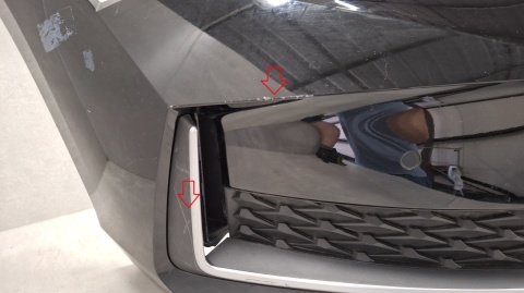 Zderzak przód przedni Skoda Superb 4 IV 24- / 4PDC + wiązka