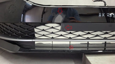 Zderzak przód przedni Skoda Superb 4 IV 24- / 4PDC + wiązka