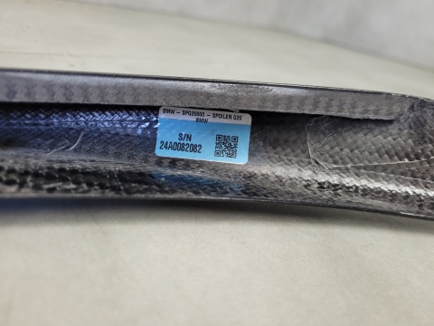 Lotka spoiler dokładka na klape KARBON BMW M3 G20 G21 18-