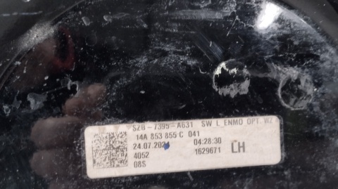 Listwa progowa lewa ID7 ID.7 23- nakładka VW 14A853855