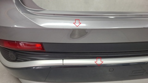 Zderzak tył tylny AUDI Q4 E-TRON 89A S-LINE 21- / + 4 PDC + wiązka