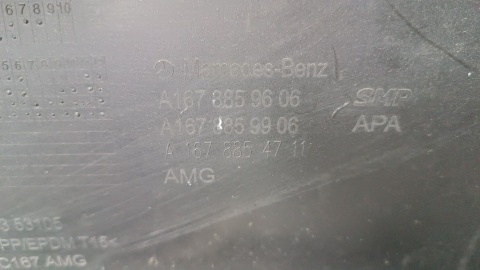 Zderzak tył tylny MERCEDES GLE 167 C167 COUPE 53 5.3 AMG 19-