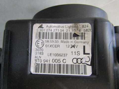 LAMPA PRZÓD AUDI A5 8T0 LIFT KSENON NIESKRĘTNY 11-16 LH LEWA 8T0941005C
