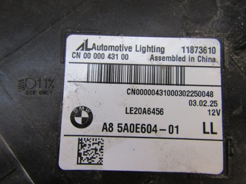LAMPA PRZÓD BMW X3 G01 X4 G02 LIFT LCI FULL LED 21-24 RH 5A0E604